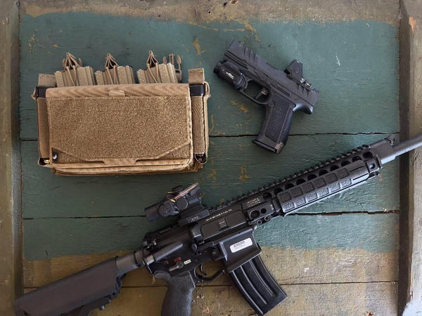 Side pistol bungee retention kit